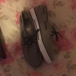 One time worn men’s polo slip on’s